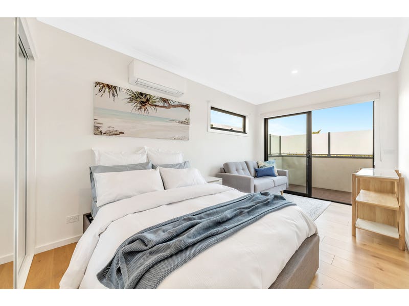 Bright bedroom interior